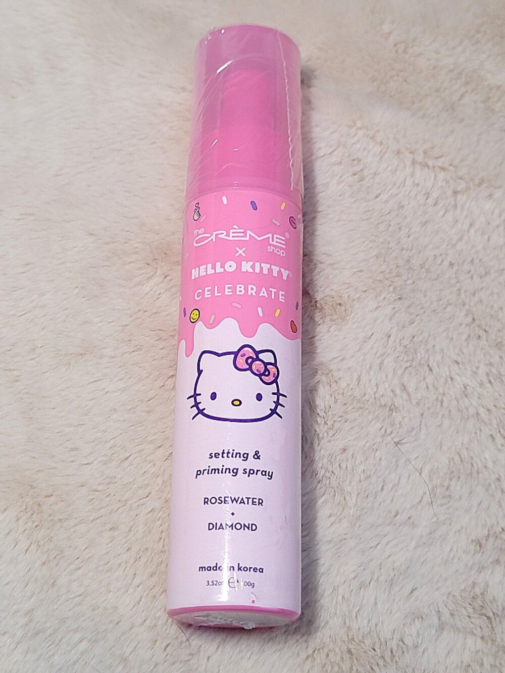The Crème Shop x Hello Kitty Celebrate Setting & Priming Spray 3.52oz SEALED- #E